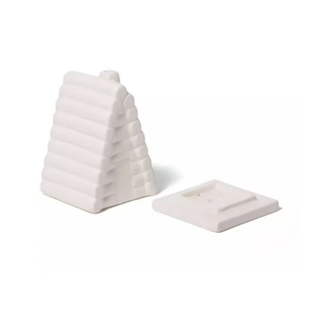 TARGET | White Log Cabin Incense Burner New In Package